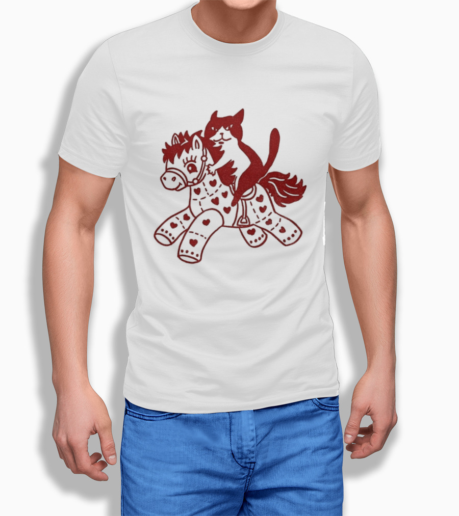 Cat Lovers New Year Of The Horse 2026 Embrace The Celebration T-Shirt