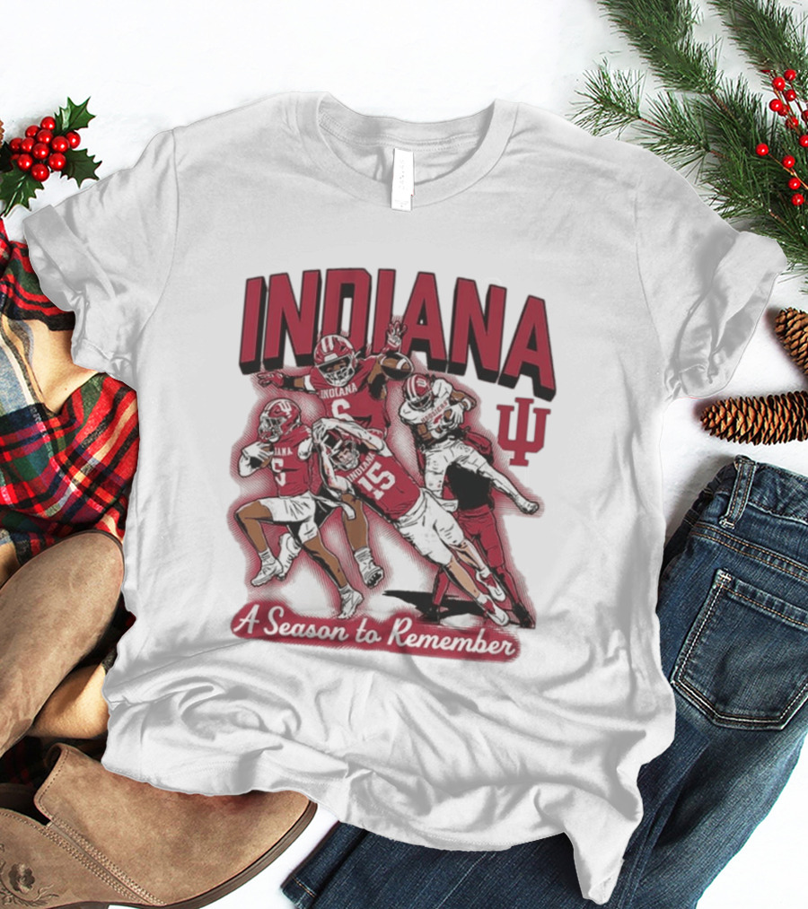 Indiana Hoosiers Football A Season To Remember T-Shirt
