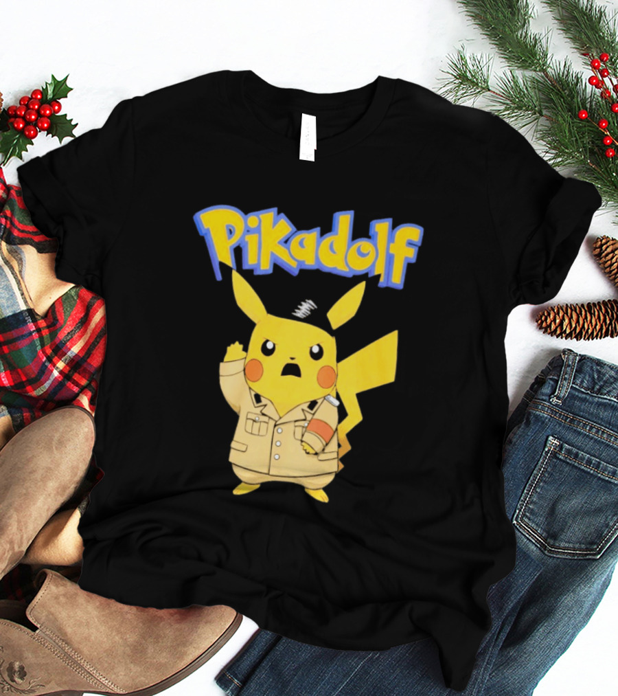Pikadolf Pikachu Adolf Hitler T-Shirt