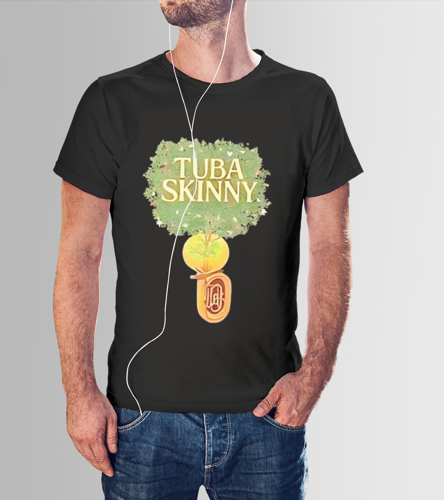 Tuba Skinny Tree And Tuba T-Shirt