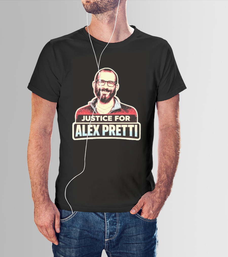 Justice For Alex Pretti ICE Shooting Minneapolis Advocacy T-Shirt