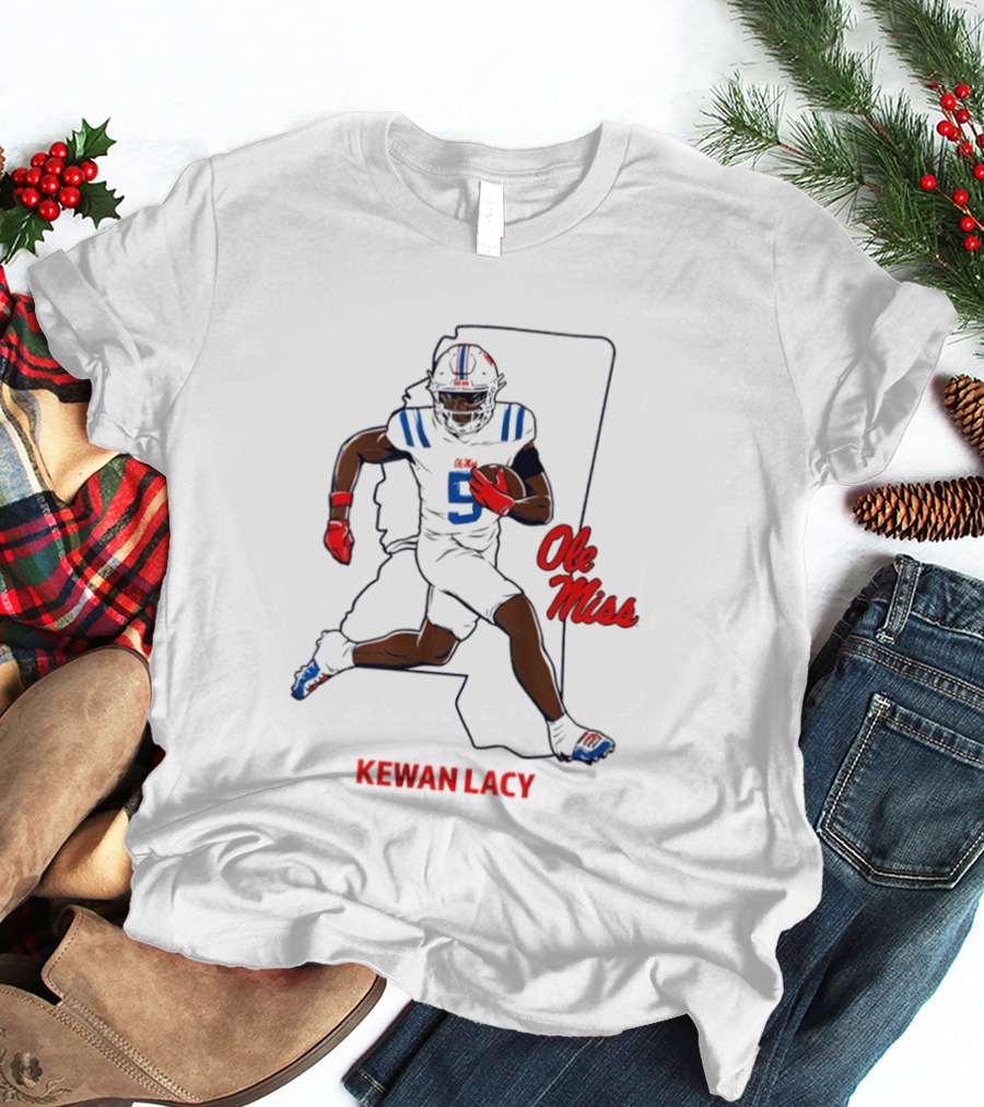 Kewan Lacy Ole Miss Rebels Football State Star Game Day 2026 T-Shirt