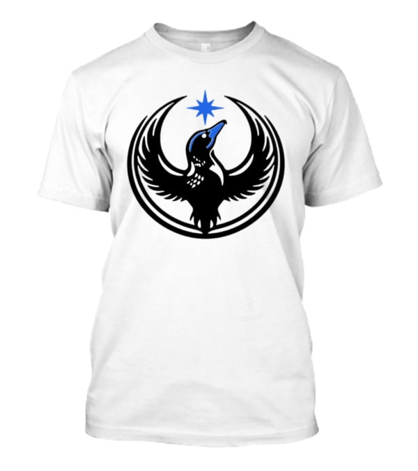 Minnesota Rebel Alliance Loon MN State Bird Political Resistance T-Shirt