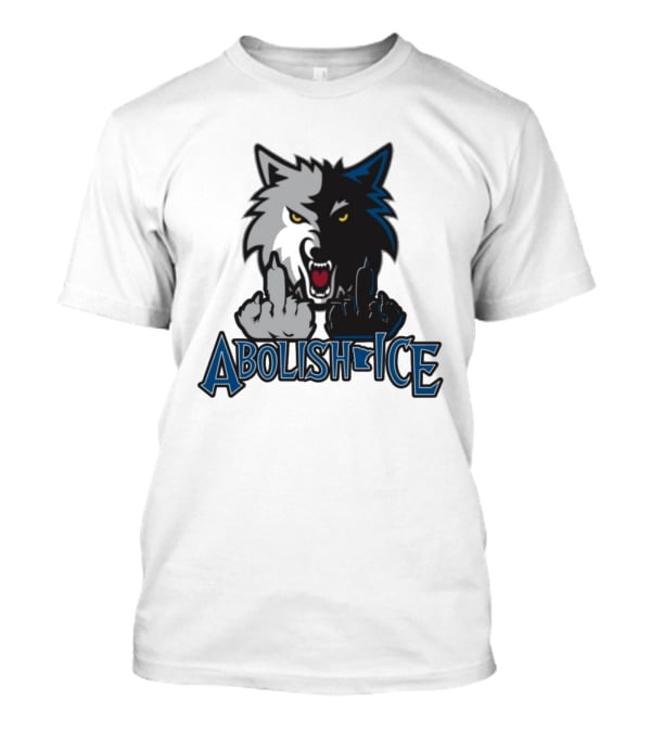 Minnesota Wolves Abolish Ice Wolves T-Shirt