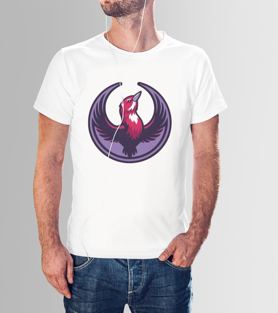 New Hampshire Purple Finch Resistance Bird T-Shirt