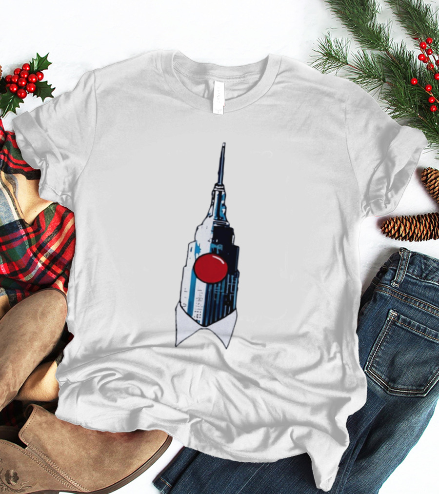 Clown Nose Empire State Building New York City T-Shirt
