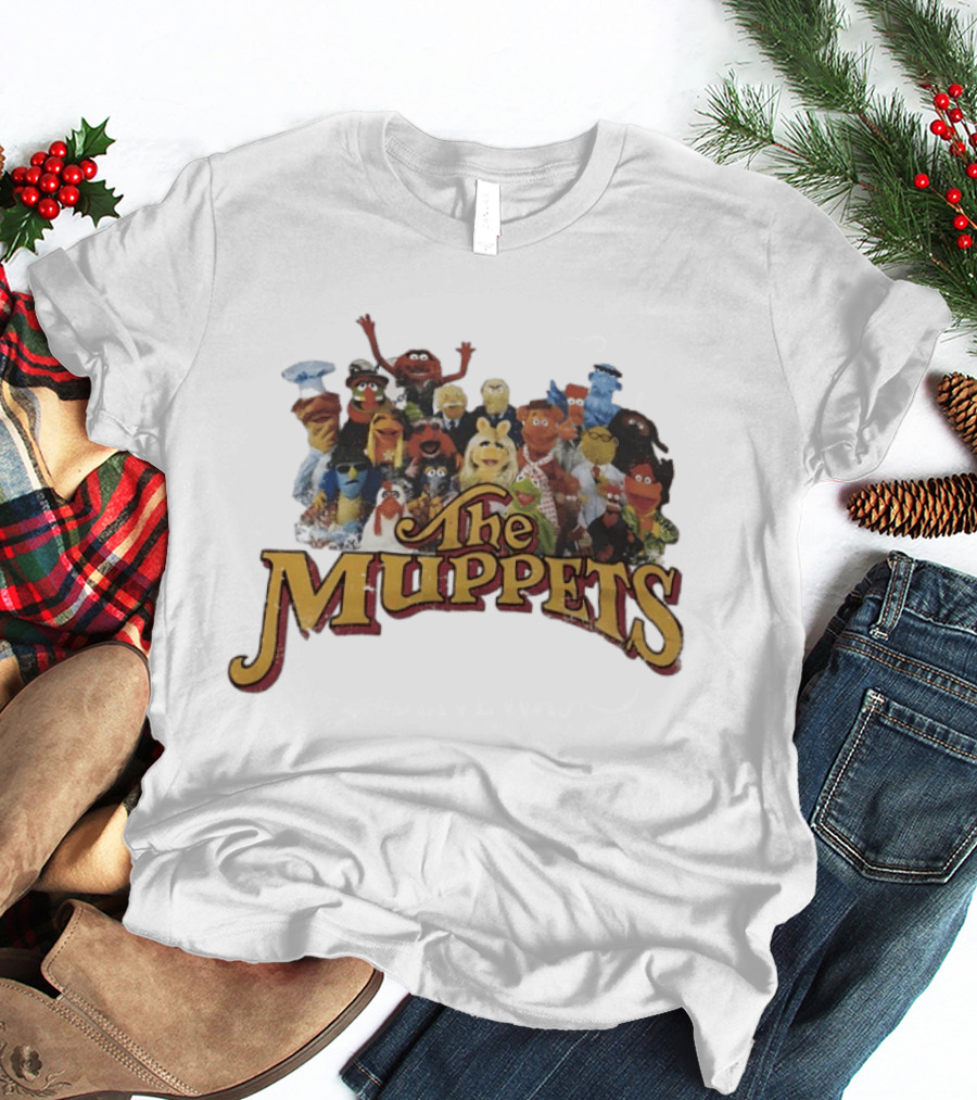 The Muppets Classic Characters Ensemble Collage T-Shirt