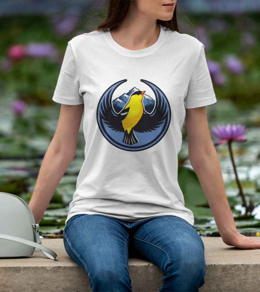 Washington American Goldfinch Mountain T-Shirt