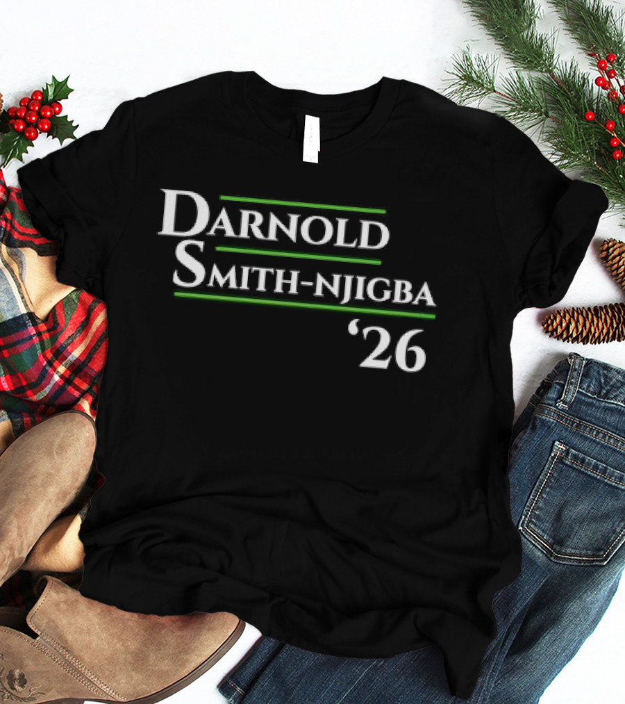 Darnold Smith Njigba '26 Seattle Seahawks Football Presidential Campaign T-Shirt