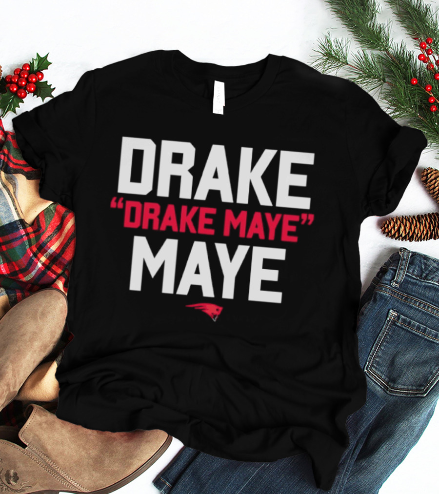 Drake Maye New England Patriots Football MVP T-Shirt