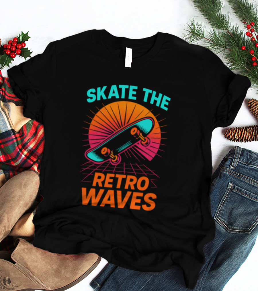 Skate The Retro Waves T-Shirt
