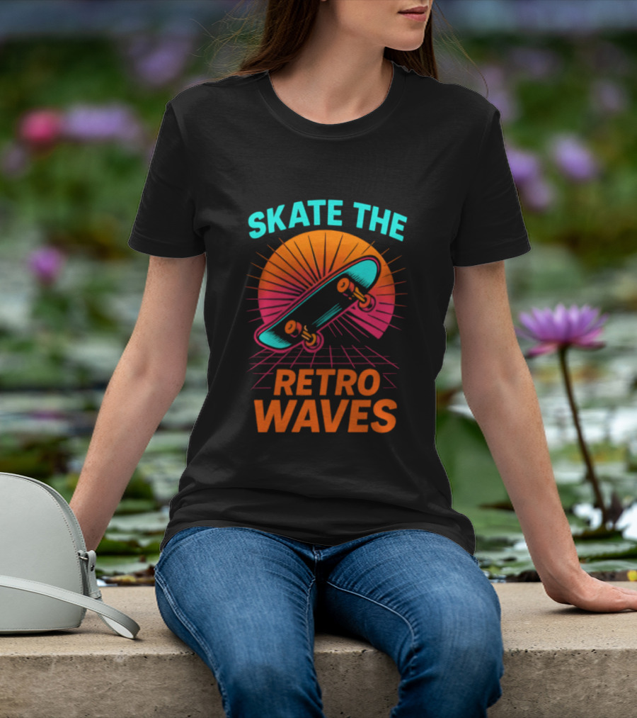 Skate The Retro Waves T-Shirt