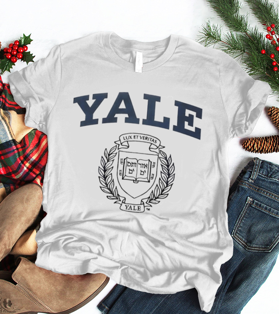 Yale Lux Et Veritas Coat Of Arms T-Shirt