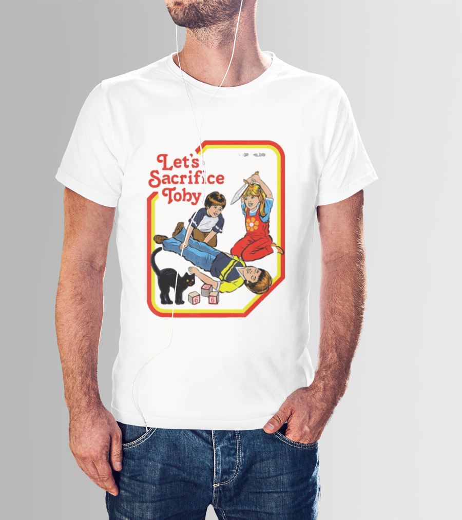 Let's Sacrifice Toby Steven Rhodes Retro Game T-Shirt