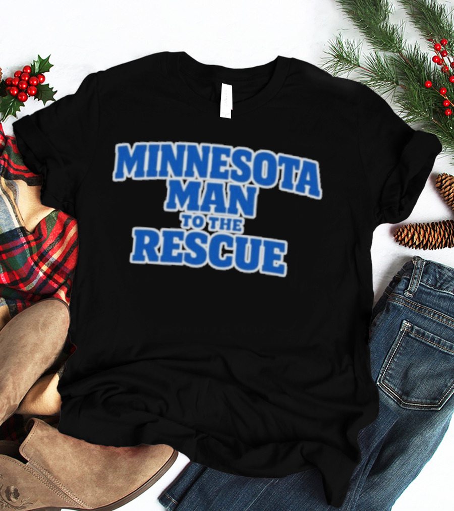 Minnesota Man To The Rescue Heroic Adventure T-Shirt