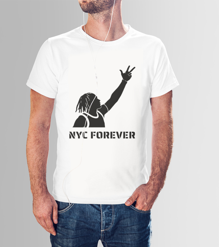 NYC Forever Jalen Brunson New York Knicks Basketball 2026 T-Shirt