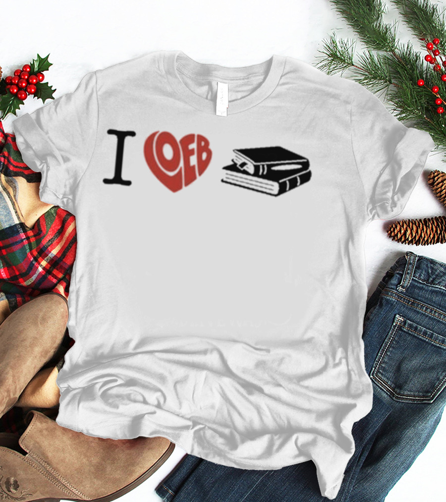 Lisa Loeb I Heart Loeb Books Valentine's Day T-Shirt