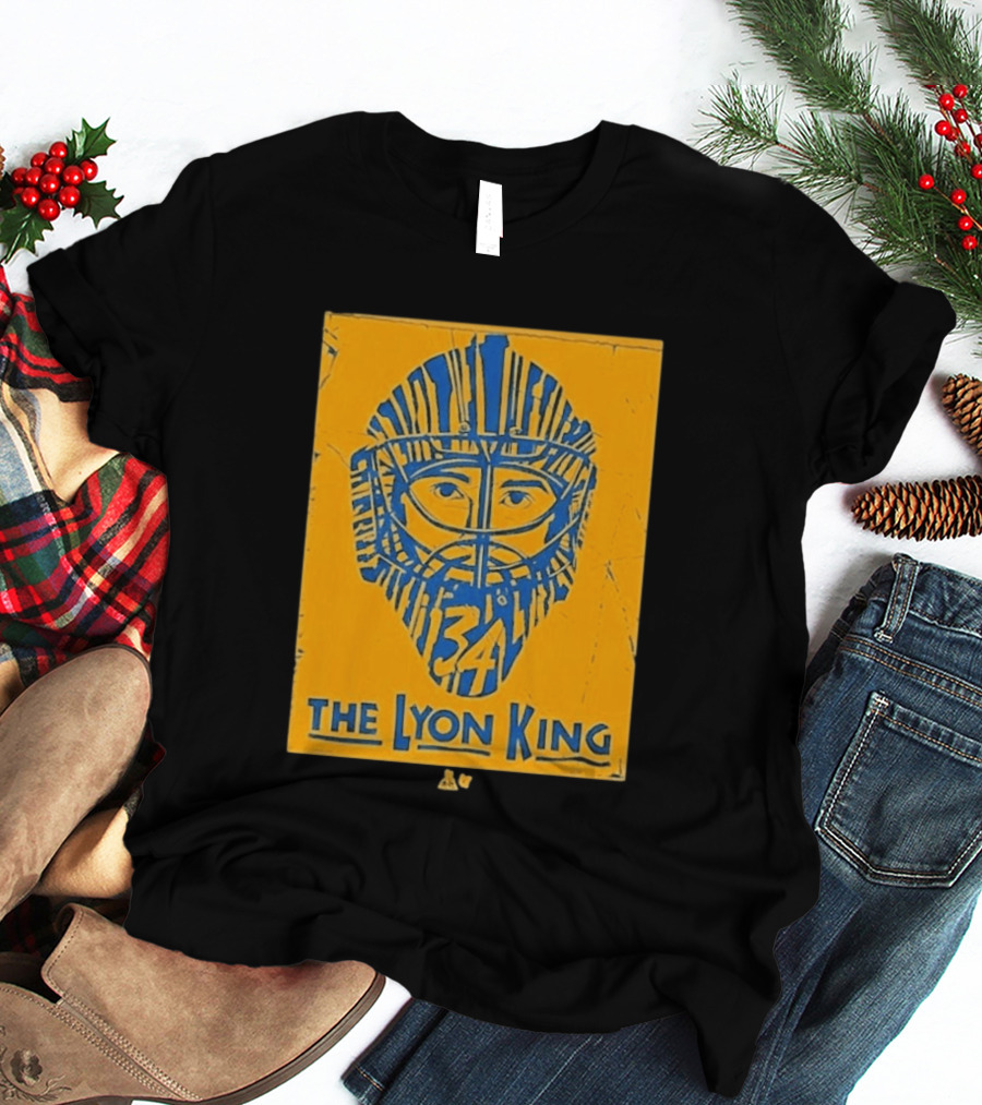The Lyon King 34 Hockey Mask T-Shirt