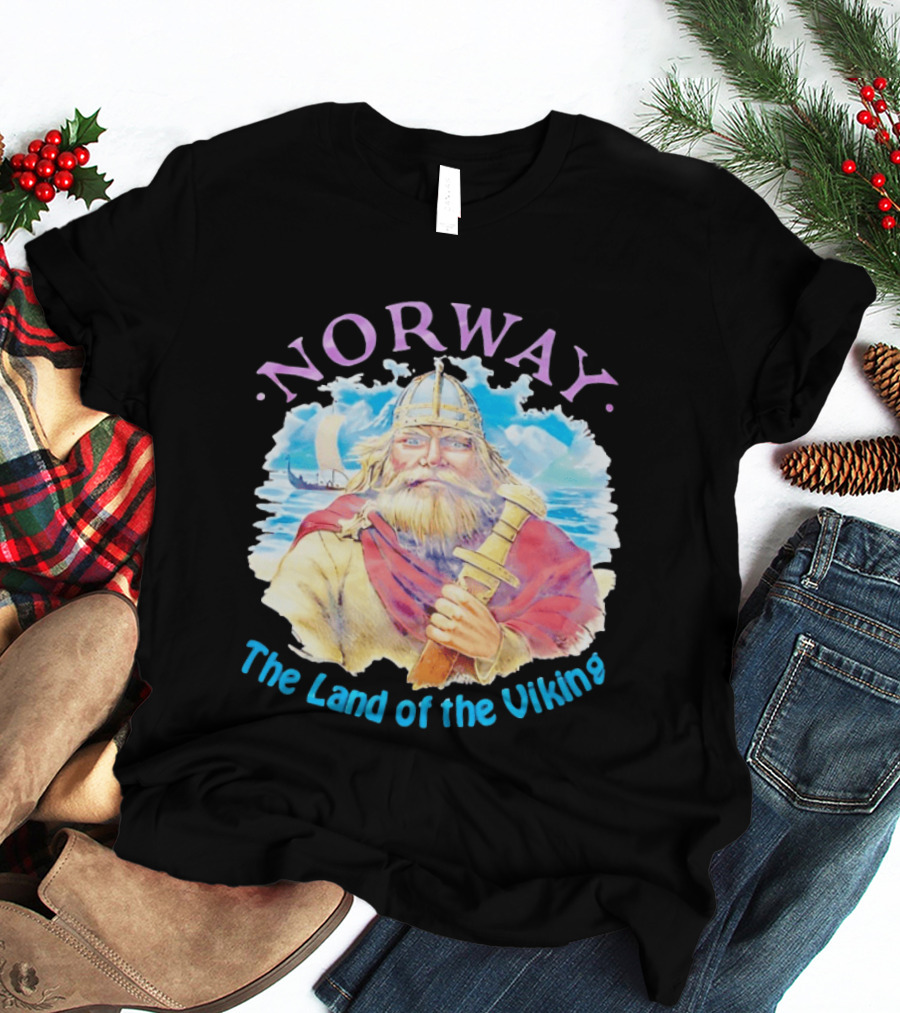 Norway The Land Of The Viking Warrior Adventure Ocean Voyage T-Shirt