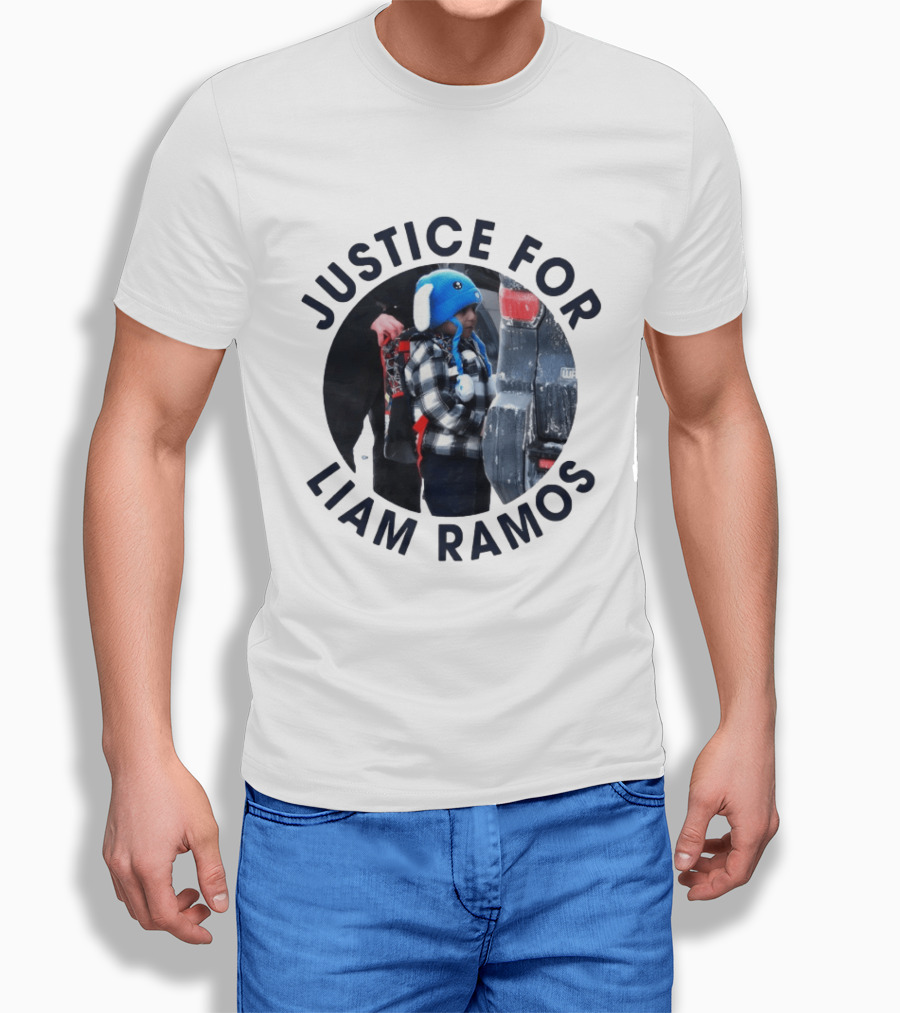 Justice For Liam Ramos Abolish Ice Protest T-Shirt
