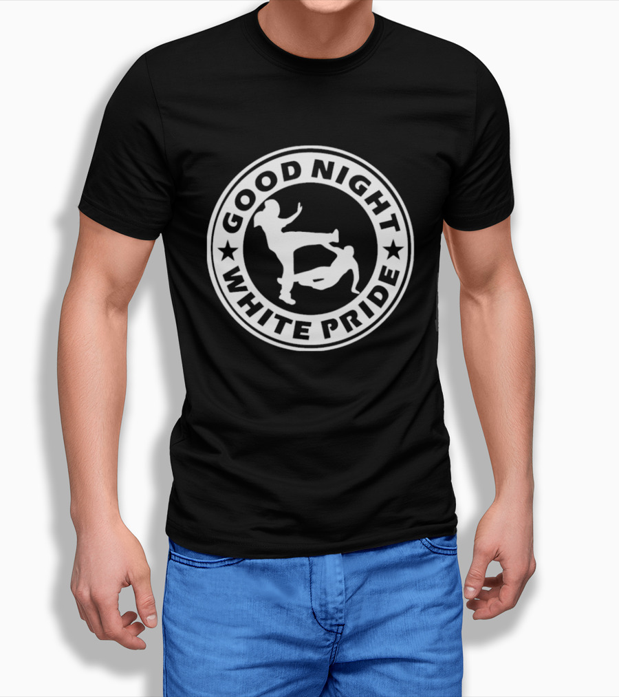 Good Night White Pride GNWP Antifascist T-Shirt