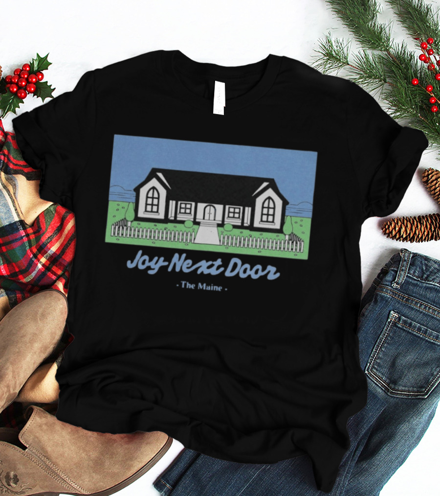 Joy Next Door The Maine House Picket Fence T-Shirt