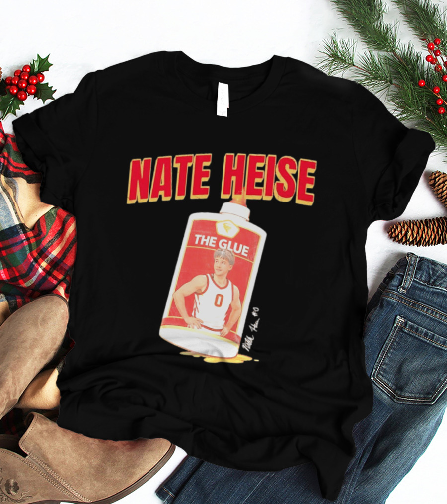 Nate Heise The Glue Bottle Basketball Player T-Shirt