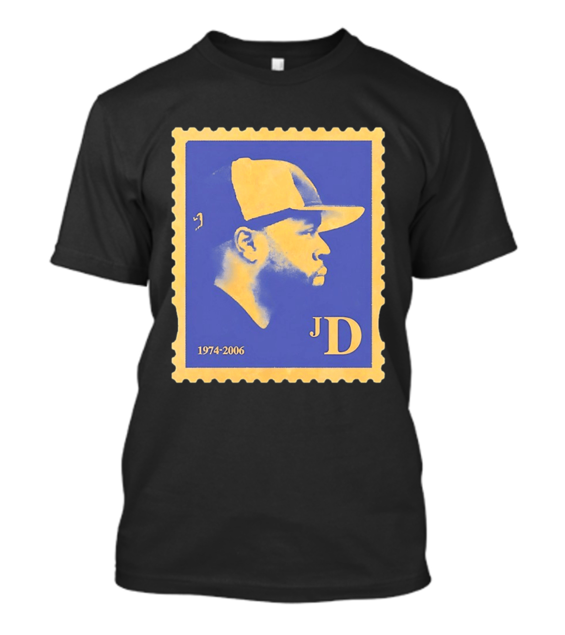 J Dilla Stamp 1974 2006 JD T-Shirt