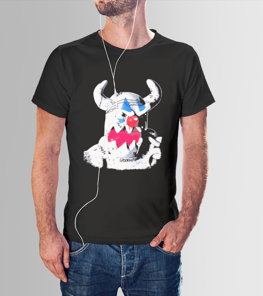 Spooky Woods Vameee 2026 Monster Clown Mask T-Shirt