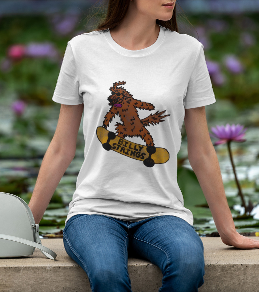 Billy Strings Skateboarding Dog T-Shirt