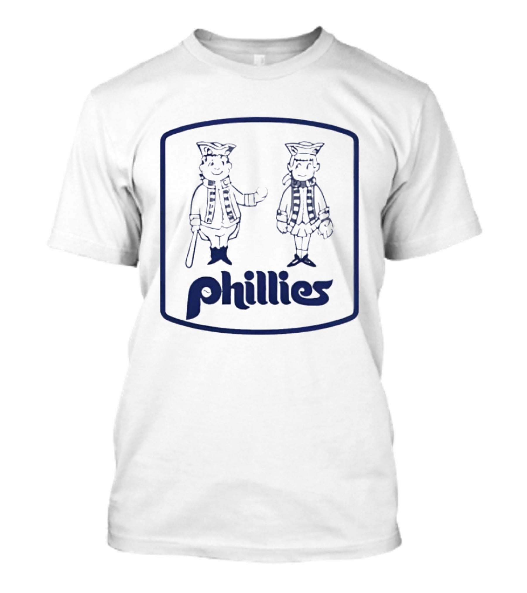 Philadelphia Phillies 1976 Vintage Mascots Baseball Team Clothing T-Shirt