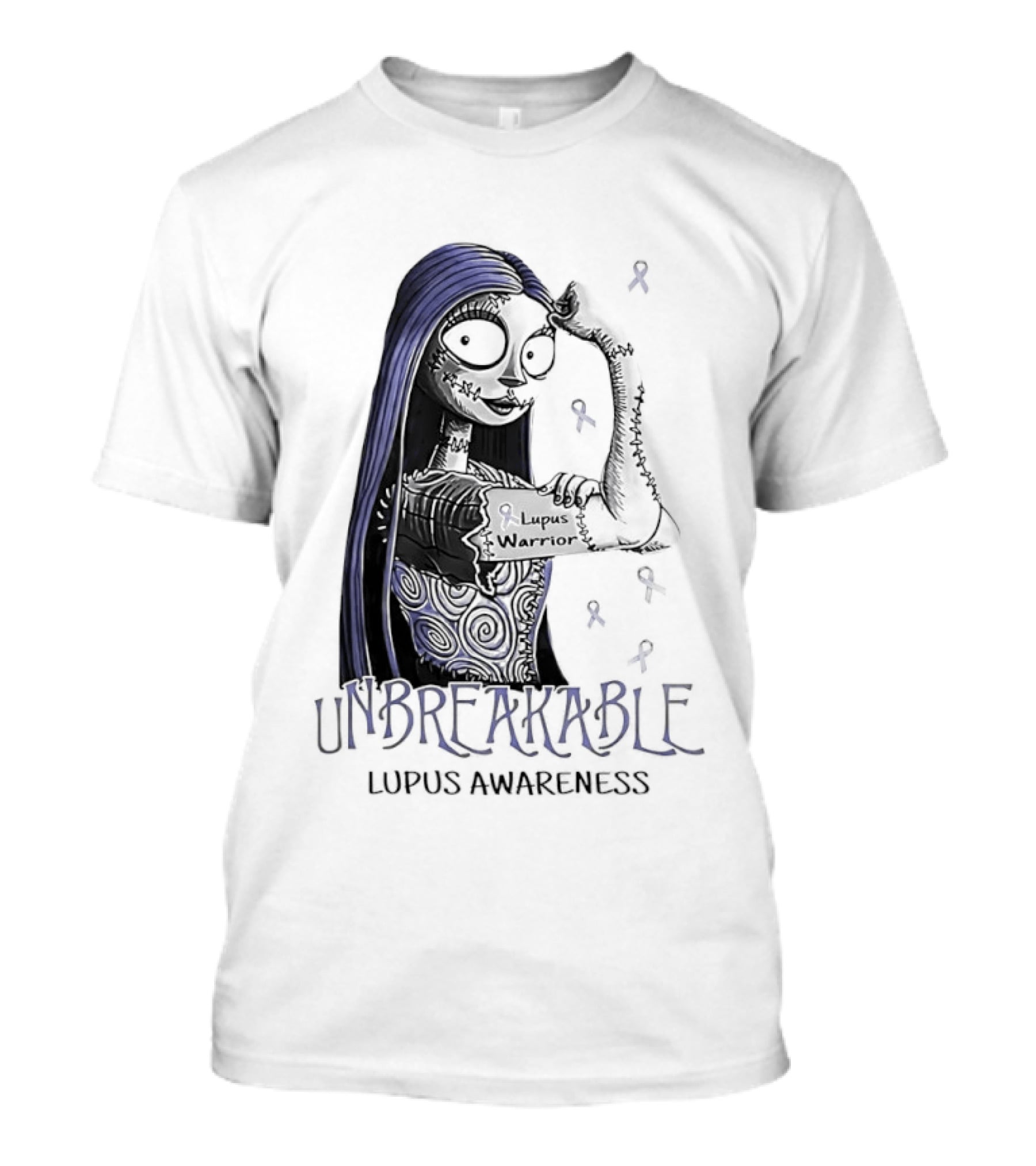 Unbreakable Lupus Awareness Sally Character ז T-Shirt