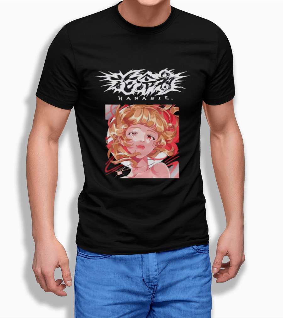 Hanabie J Rock Metalcore Anime T-Shirt