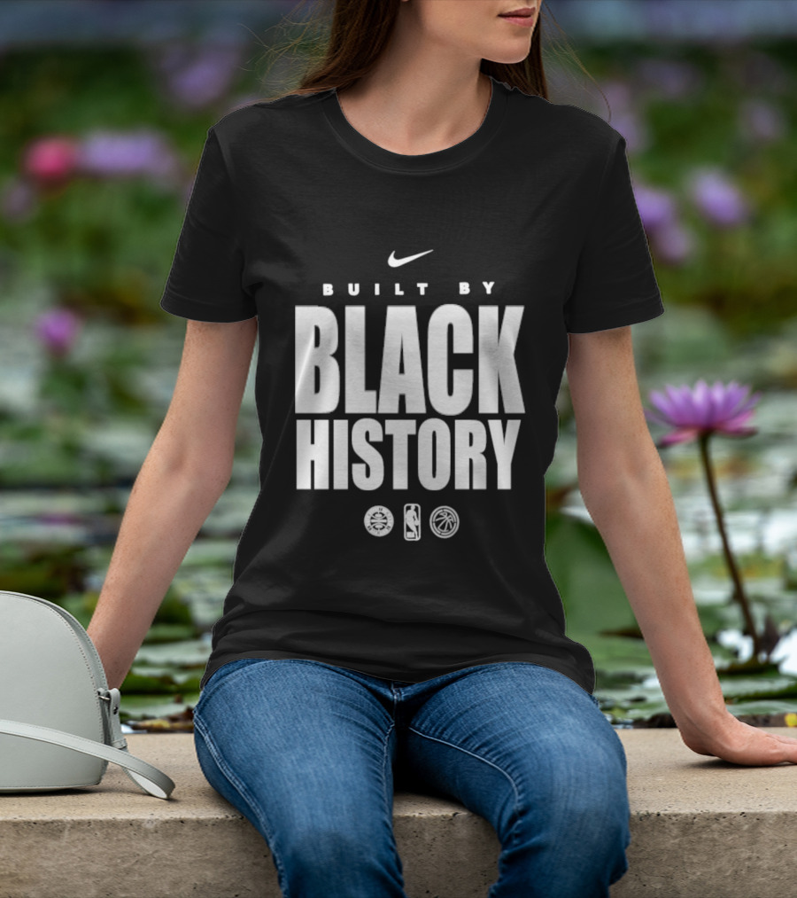 Nike Built By Black History San Antonio Spurs NBA T-Shirt