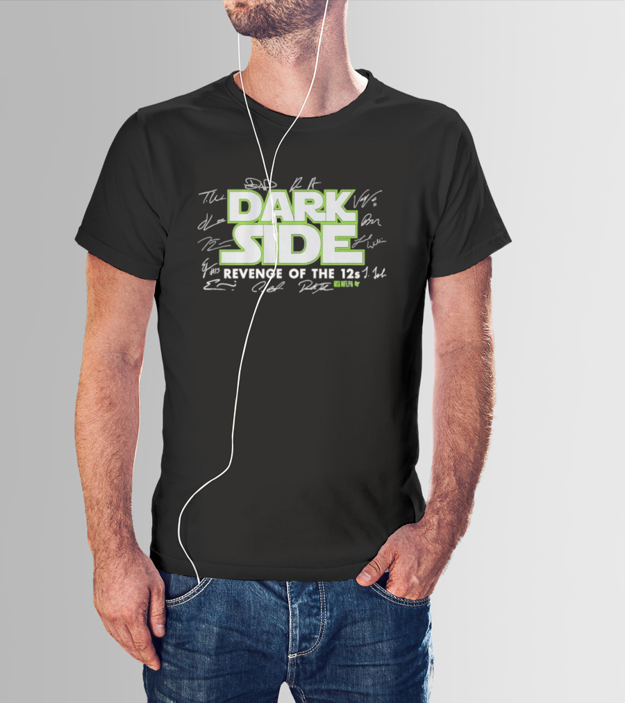 Seattle Football Dark Side Revenge Of The 12s Champions T-Shirt