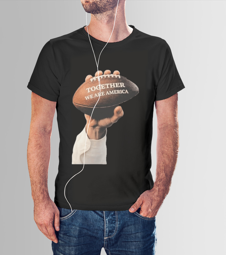 Bad Bunny Together We Are America 2026 Football Collaboration T-Shirt
