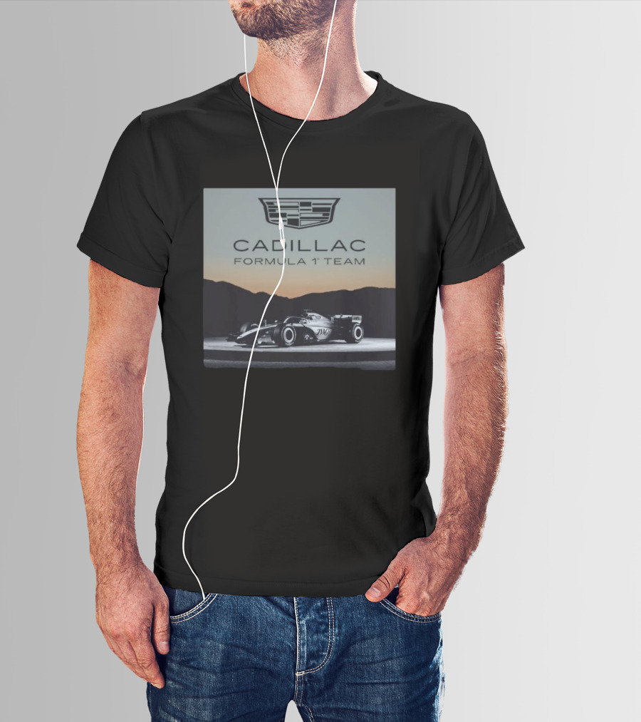 Cadillac Formula 1 Team Debut Car Closer Look Racing Concept T-Shirt