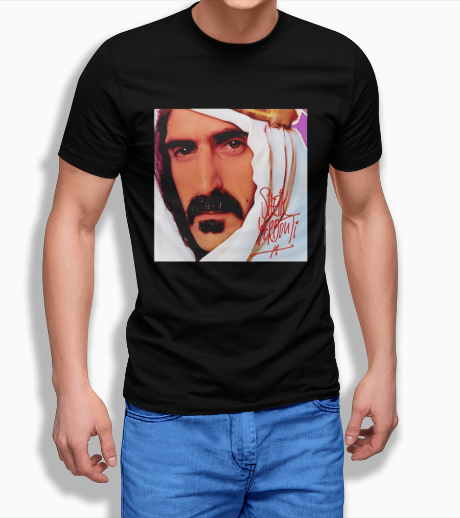 Frank Zappa Sheik Yerbouti 1979 Album Cover T-Shirt
