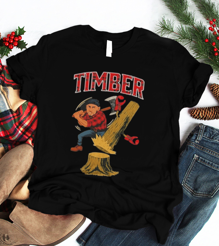 Keith Thurman Timber Lumberjack Axe One Time T-Shirt