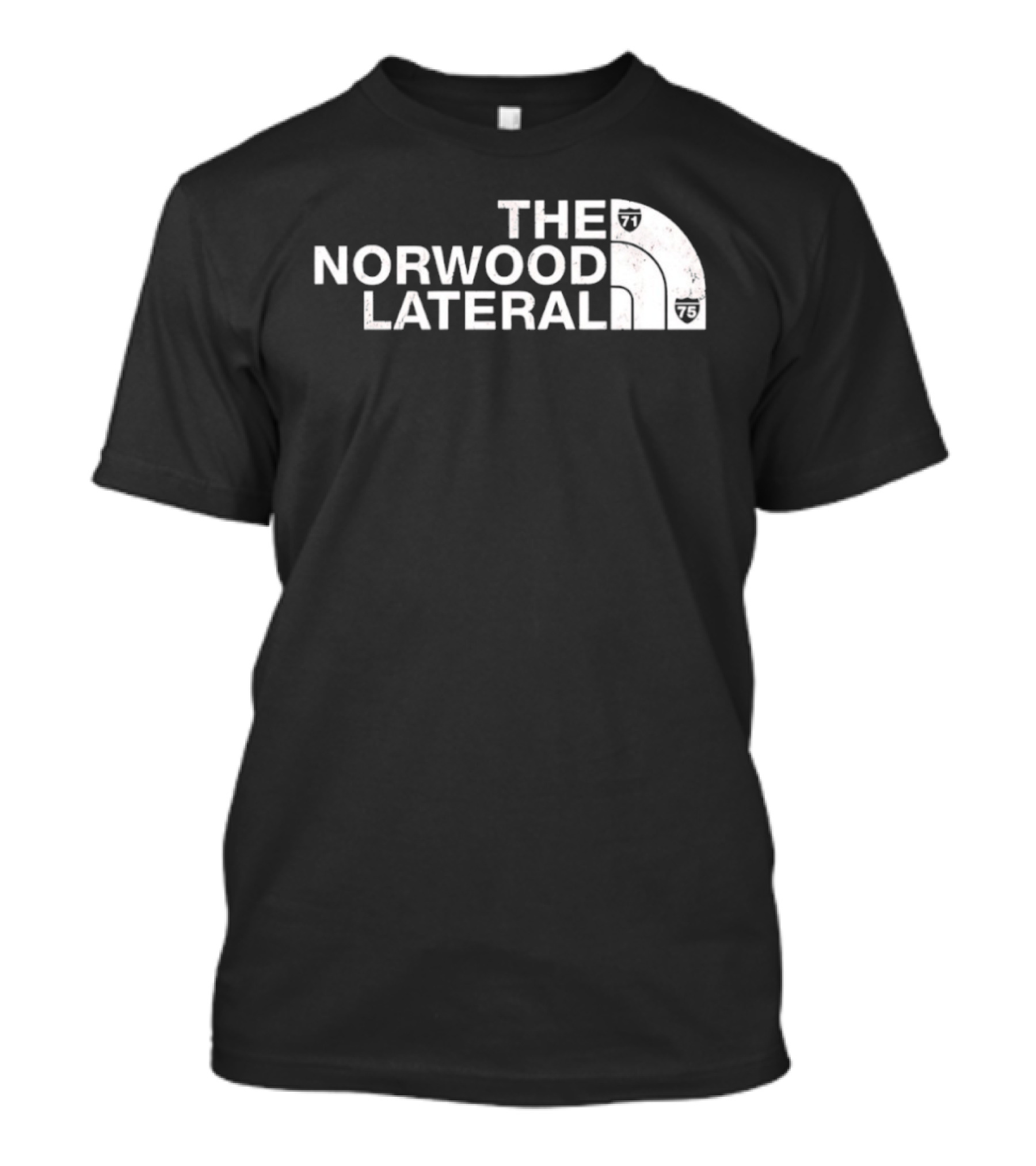 The Norwood Lateral The North Face Inspired Concept T-Shirt