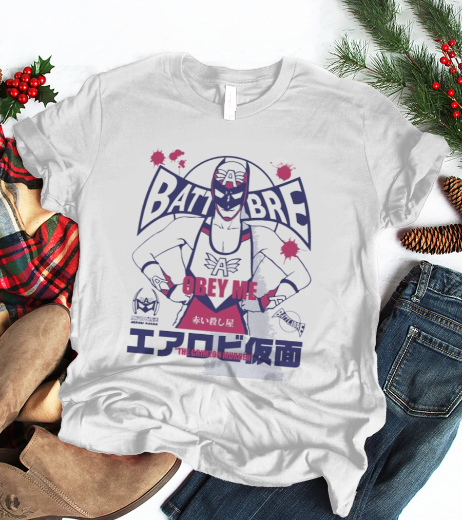 Obey Me The Crimson Murder Battlibre Japanese T-Shirt
