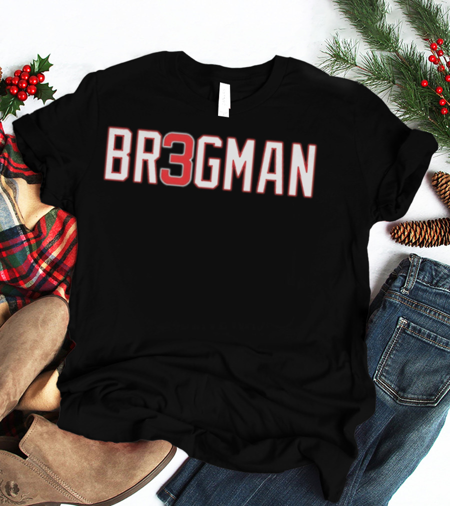 BR3GMAN Alex Bregman #3 Chicago Cubs T-Shirt