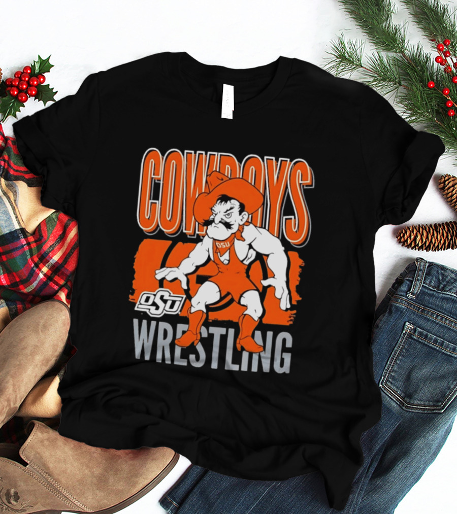 Cowboys OSU Wrestling Oklahoma State T-Shirt