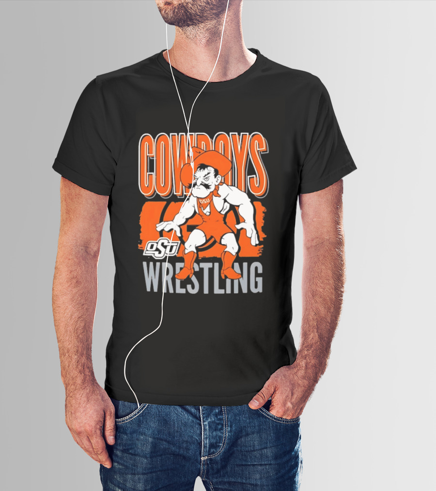 Cowboys OSU Wrestling Oklahoma State T-Shirt