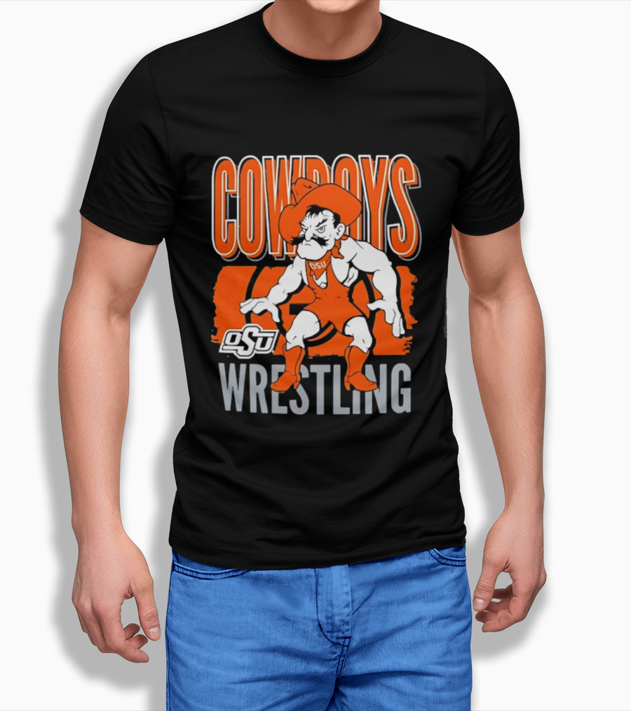 Cowboys OSU Wrestling Oklahoma State T-Shirt