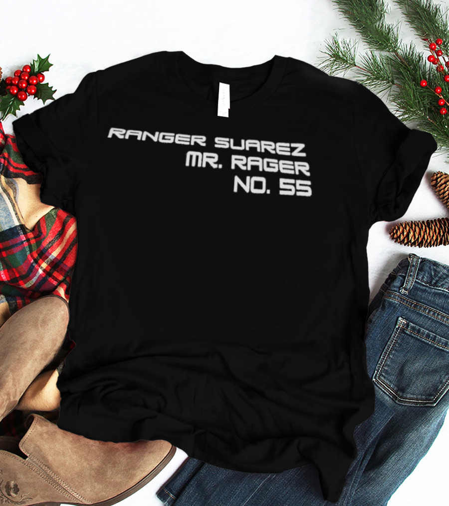 Ranger Suarez Mr Rager No 55 T-Shirt