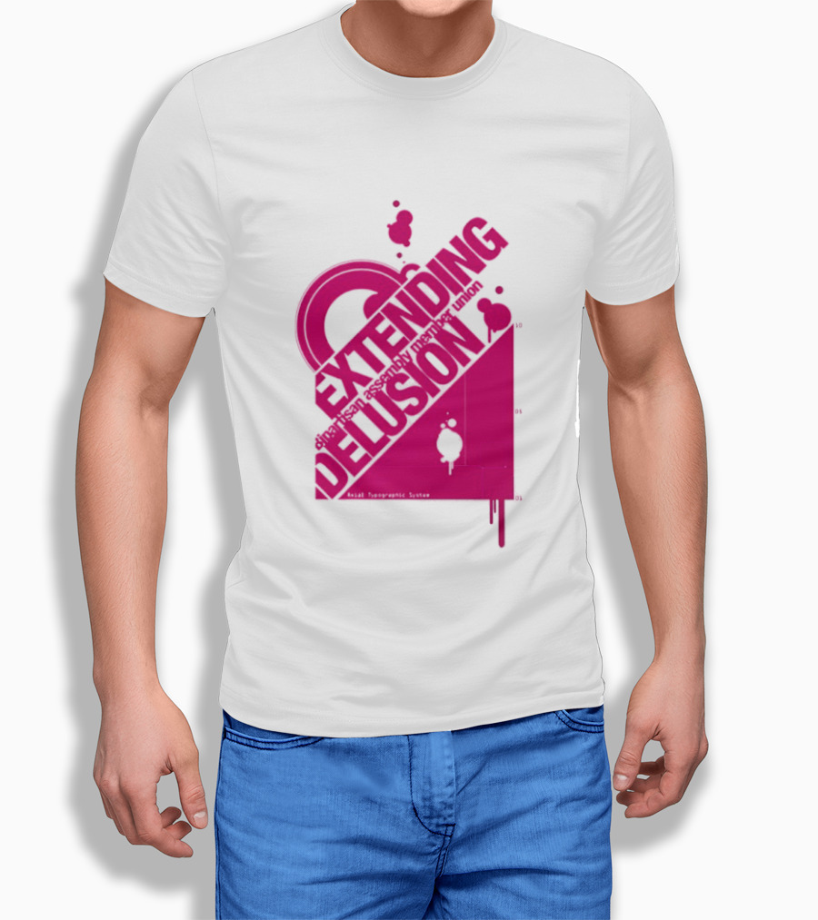 Extending Delusion Bipartisan Assembly Member Union Pink Skater Splatter T-Shirt