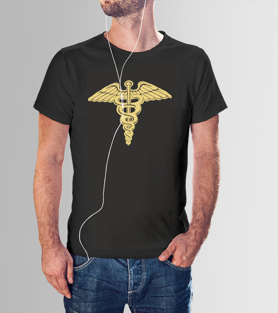 Cameron Frye Caduceus Yellow T-Shirt