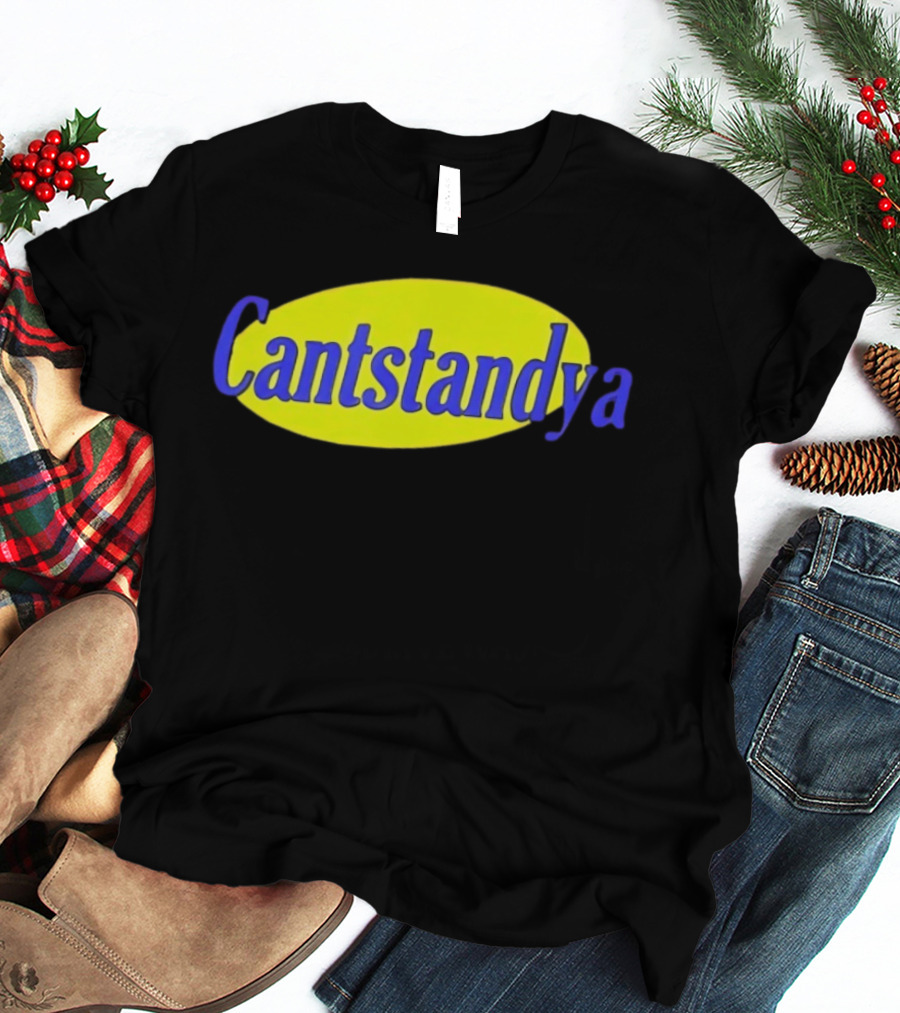 Cantstandya Classic Bold Text Oval T-Shirt