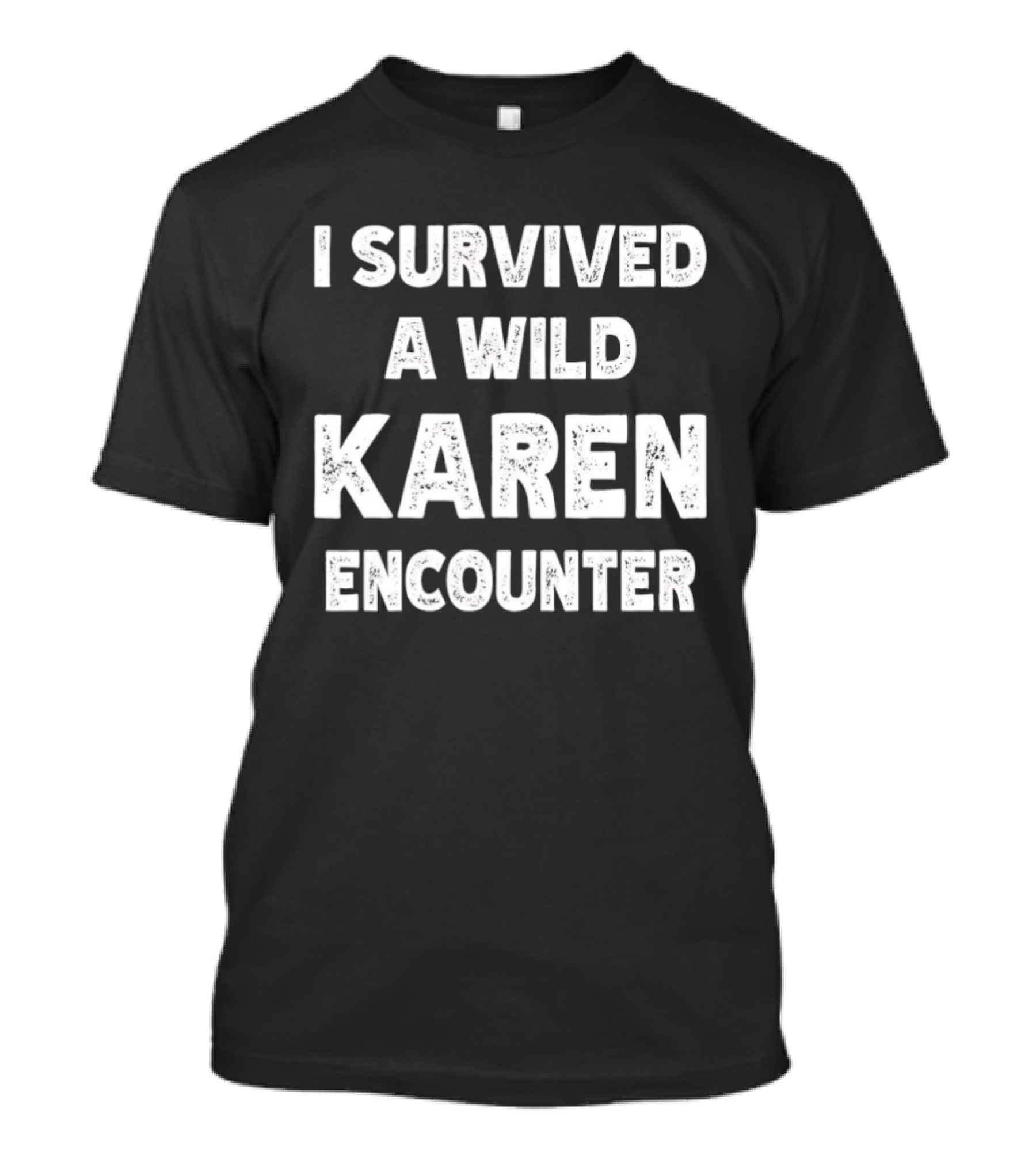 I Survived A Wild Karen Encounter T-Shirt
